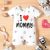 Baby Short Sleeve Romper –  I Love Mommy