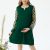 Green Maternity & Nursing Dress